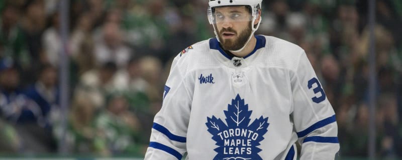Report: Maple Leafs looking to trade Timothy Liljegren after being scratched on opening night