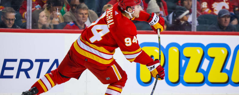 Blueliner Brayden Pachal was reliable depth for the Flames in 2024-25