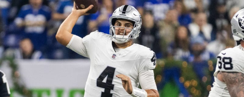 Las Vegas Raiders QB Room Gets Brutally Ripped Into By NFL Analyst