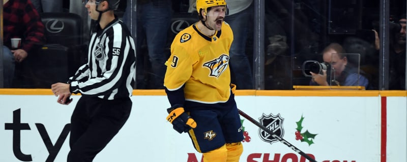 Forsberg Climbs in Record Books as Predators Climb in Standings