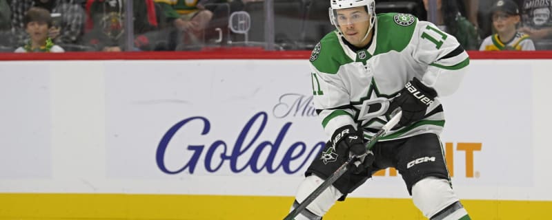 Stars’ Logan Stankoven out day-to-day