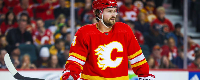 Flames’ Rasmus Andersson paired with Rasmus Dahlin in Sweden’s first 4 Nations Face-Off practice