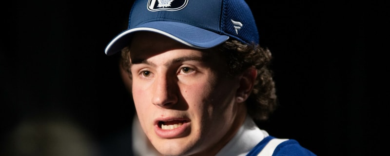 Ben Danford says he tries to model his game after Maple Leafs’ Chris Tanev