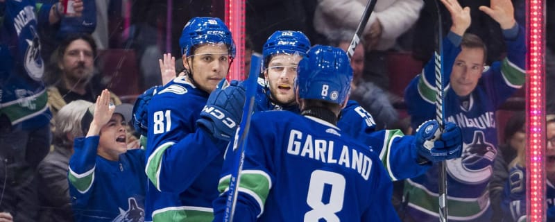 Scenes from morning skate: Canucks make four changes to lineup for Game 5 against the Oilers