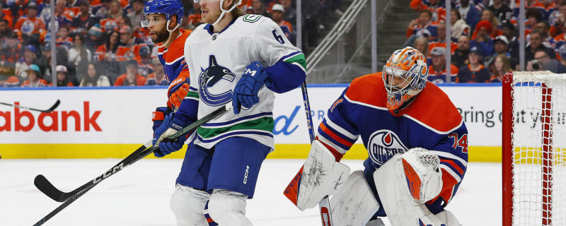  Canucks need more shots to have a shot at beating Oilers in Game 7