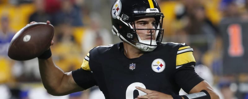 Mason Rudolph benched in Pittsburgh Steelers' win over Cincinnati Bengals 