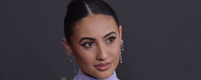 Francia Raisa explains how she ended up topless in a hot tub with Tyra Banks