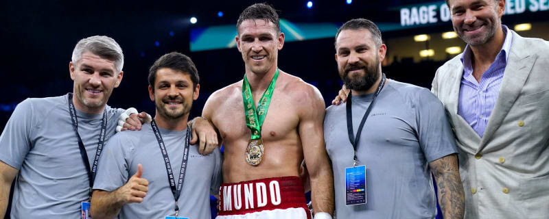 Callum Smith And World Boxing Champion Artur Beterbiev First Faced One Other During Fight Week.