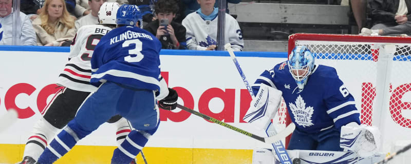 Toronto Maple Leafs sign defenseman Rasmus Sandin to 2-year, $2.8M deal -  ESPN