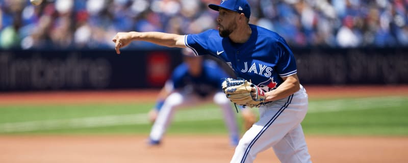 Toronto Blue Jays pitcher Julian Fernandez (35) during a spring