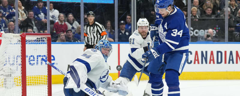 Knee Jerk Reaction: Maple Leafs chase Vasilevskiy, beat Lightning in first meeting