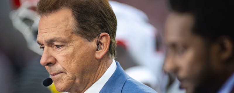 Nick Saban reacts to Malachi Moore’s action in 4th quarter versus Vanderbilt