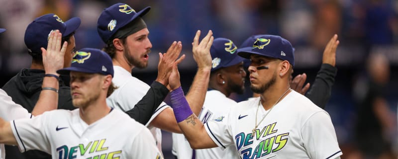 Rays strike first in series between MLB's top two teams