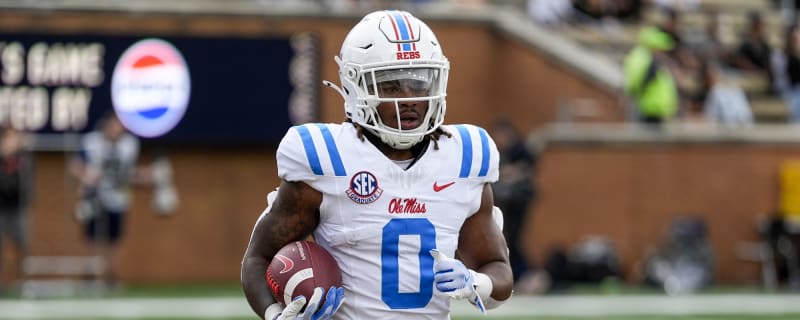 Watch: Ole Miss RB appears to fake injury, called out on broadcast