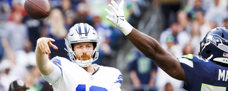 Dallas Cowboys hand New York Giants first loss of the season behind back-up  quarterback Cooper Rush