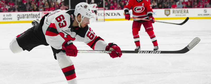 Jesper Bratt contract: Devils RFA F agrees to 8-year, $63 million extension  - DraftKings Network