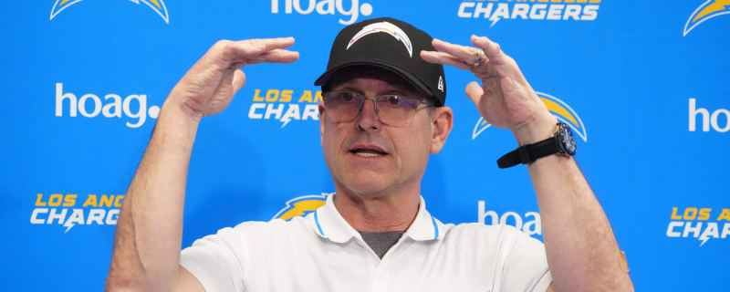 Chargers HC Jim Harbaugh delivers offseason's most locked-in quote