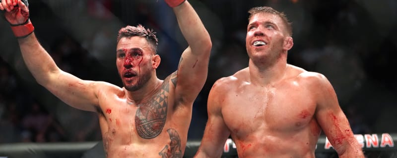 Brad Tavares landed heavy shots on a UFC legend before he became world champion in a five-round striking war