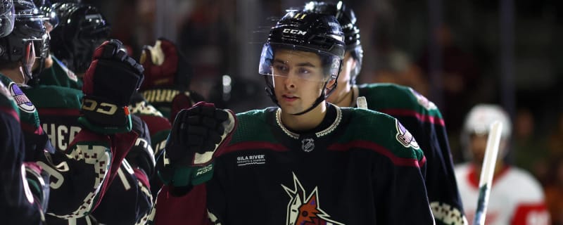 Coyotes recall 2021 first-round draft pick