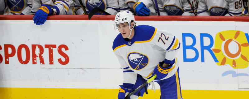 Sabres' Tage Thompson scores 5 goals in 9-4 win over Columbus Blue