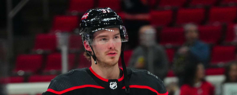 Hurricanes’ Svechnikov Close to 'What He Can Be' After ACL Injury