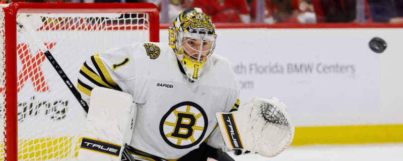 Pain begins Monday for Bruins, Jeremy Swayman in stalemate