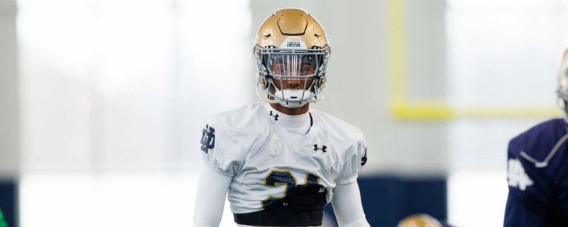 Cornerback Karson Hobbs Looks To Take The Next Step For Notre Dame