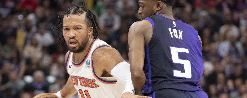 Jalen Brunson completely bamboozled Kings defender with deceptive move