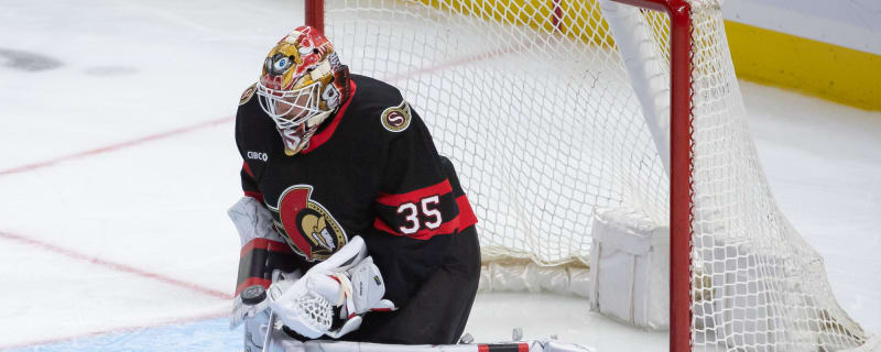 Linus Ullmark Signs a Four-Year Extension with the Ottawa Senators