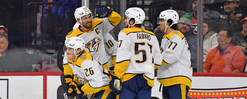 Predators’ Tomasino Finally Being Rewarded for ‘Exceptional’ Play