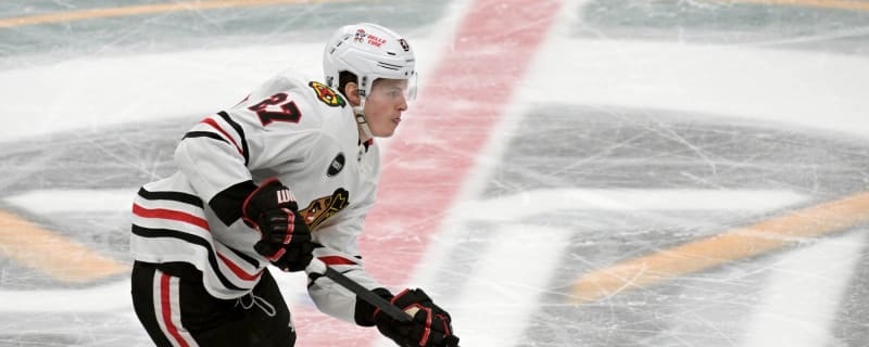 Blackhawks at IIHF Worlds: Lukas Reichel Showcases Speed, Initiates Germany&#39;s Dagger Goal vs. Poland