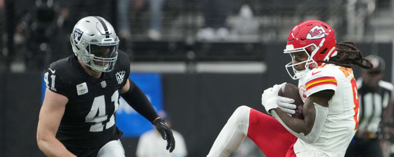 Las Vegas Raiders Linebacker Robert Spillane Returns To First In Solo Tackles