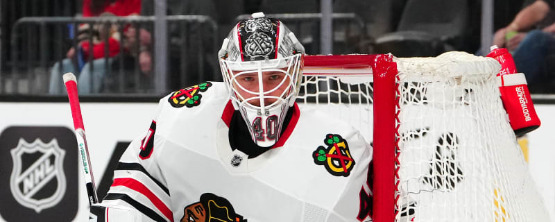 Blackhawks trade starting goalie Petr Mrazek after connection to Edmonton Oilers