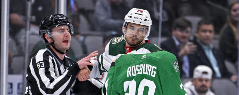 Watch: NHL ref accidentally gets punched during fight
