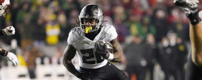 Oregon RB Jordan James Had the Perfect Reaction to Achieving This Career Milestone