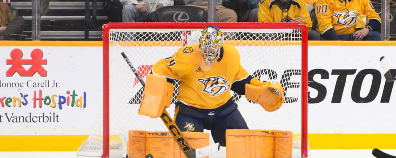 Could Saros Find His Name on the Predators’ Trading Block?