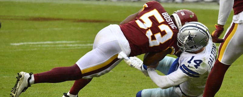 Washington's Bostic won't be suspended for hit on Dalton