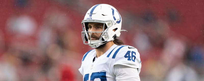 Colts activate LS Luke Rhodes from reserve/COVID-19 list
