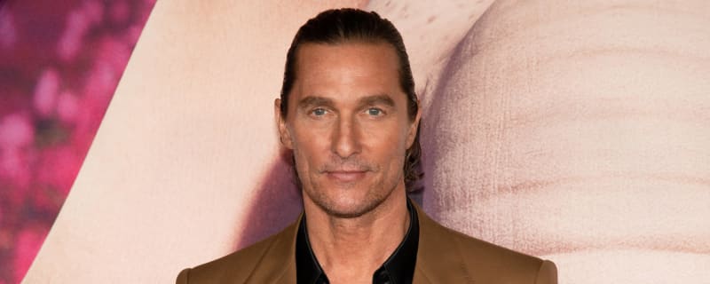 Matthew McConaughey admits one of his 'Sing 2' costars was his first celebrity crush