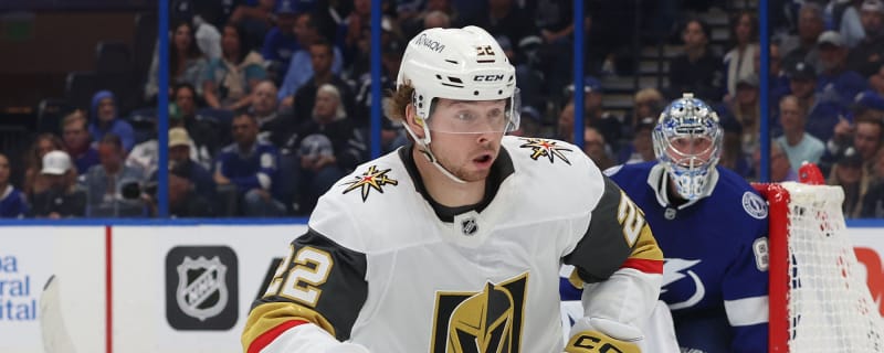 Golden Knights forward finding role