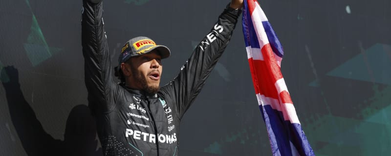 Hamilton 'can't stop crying' after winning British Grand Prix