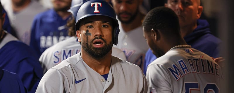 Rangers' Josh Smith hospitalized after getting hit in face with pitch