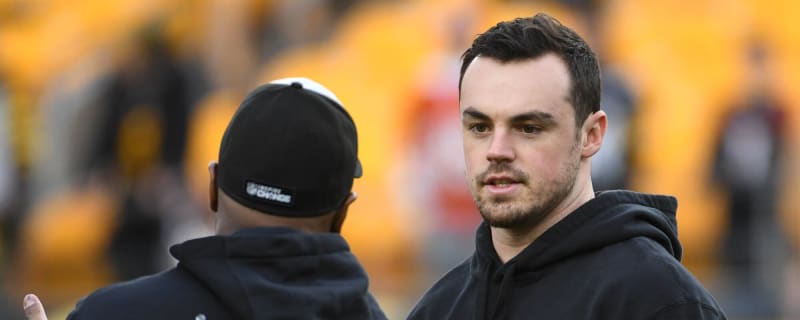Steelers cut practice squad QB before playoffs