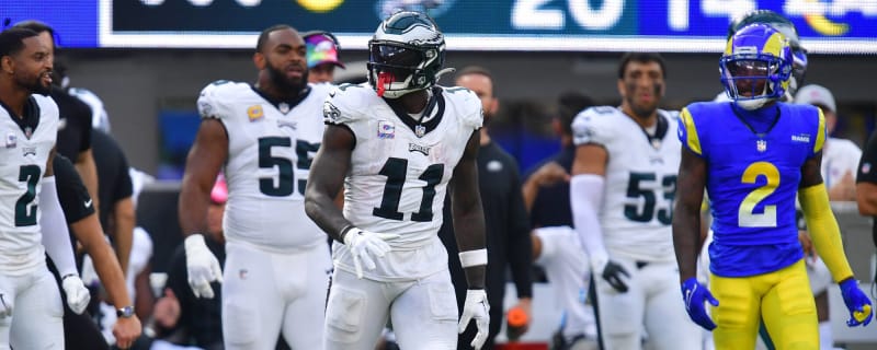 Eagles News: Only two receivers had more yards per routes run than A.J.  Brown in 2022 - Bleeding Green Nation