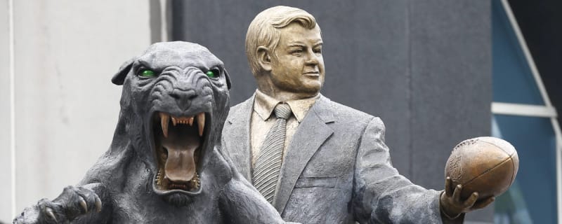 Panthers remove statue of former owner Jerry Richardson