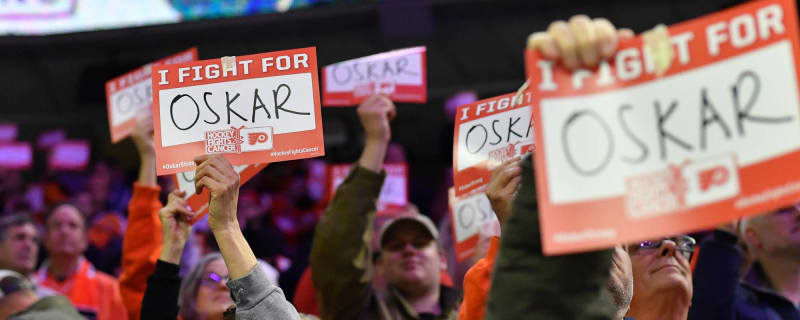 Flyers' Oskar Lindblom completes cancer treatment with inspiring message 