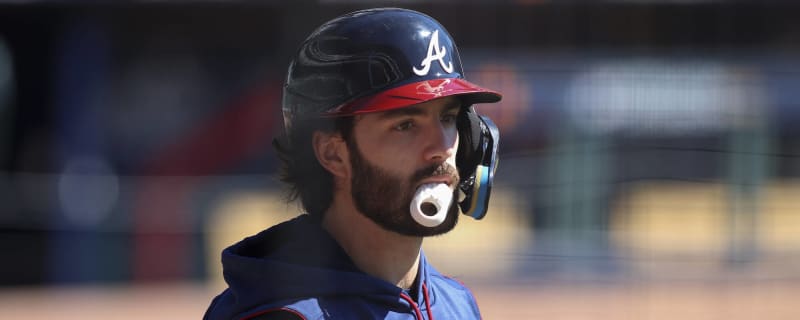 Dansby Swanson Spring Training White Cubs Uniform Image - Marquee Sports  Network