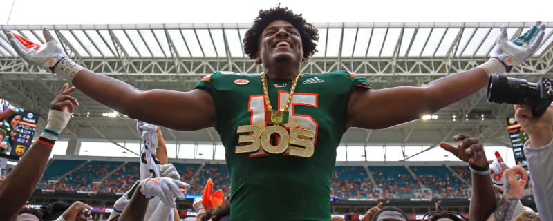 Star Miami DE Gregory Rousseau opts out of 2020 season