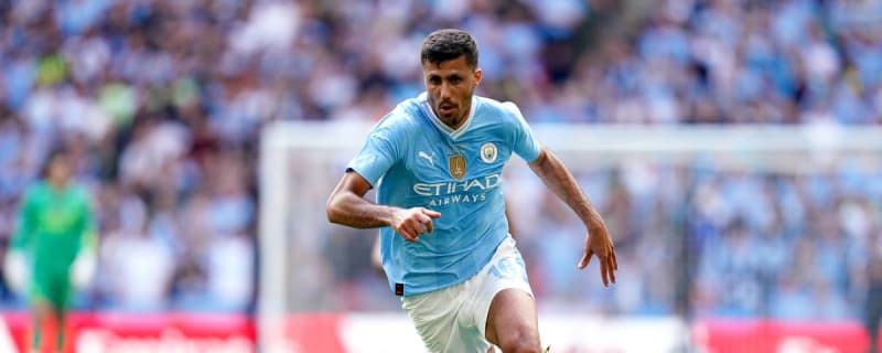 Is it down to a choice of four players to come in and provide support Rodri for Manchester City?