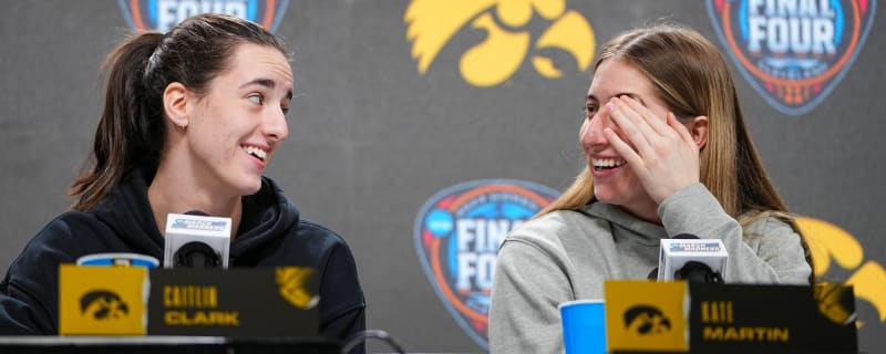 Kate Martin outperforms Iowa teammate Caitlin Clark in first matchup